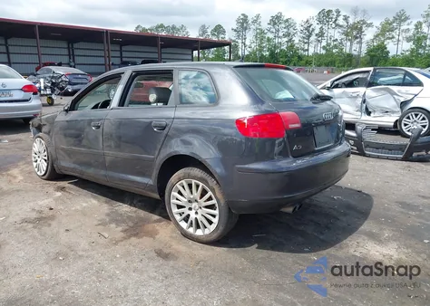 2007 Audi A3 2.0T из США, поврежденный, VIN WAUNF78P47A037018